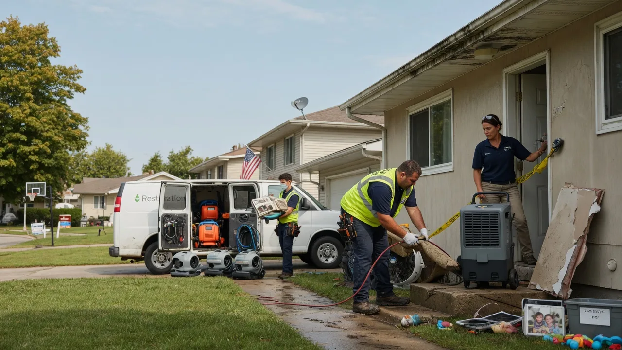 Water Damage Restoration in Lawrence, MS near me
